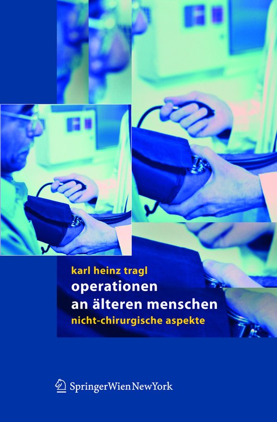 Operationen an Alteren Menschen - cover