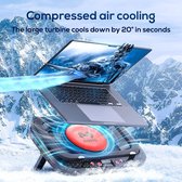 Krachtige Sterke Laptop PC Verkoeler Wind koelstandaard Basisbeugel Pad Krachtige Ventilator Anti Warmte Gamen Druk Spel Laptop Radiator