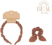 BEAU by Bo Mrs Ertha Haaraccessoires - Haarband + Scrunchie - Rusted