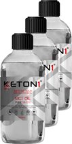 Keton1 | MCT Olie | C8-C10 | 3 stuks | 3 x 500 ml