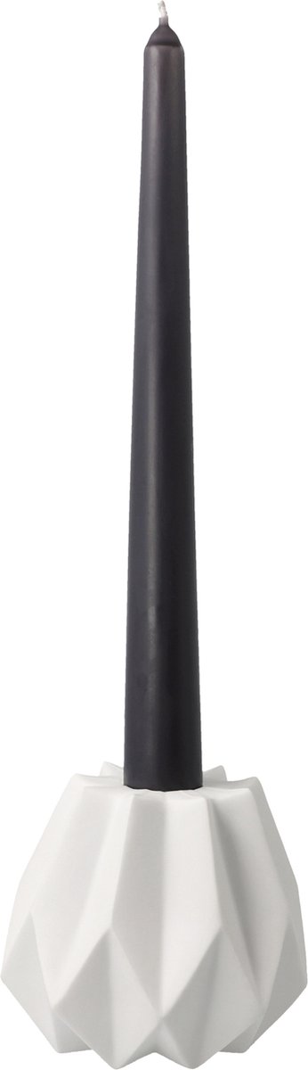 Goebel - Kaiser | Kandelaar Polygono Star 9 | Porselein - 9cm - 1 kaars