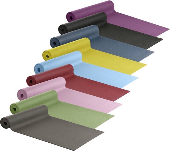 Ecoyogi Yogamat Studio PVC - Ecoyogi - 183 x 61 cm - dikte 4,5 mm - Blauw - Ökotex certificaat van Ecoyogi — afbeelding 3
