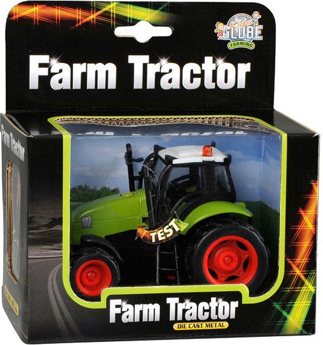 Kids Globe Tractor met Licht en Geluid, 1:32 — afbeelding 11