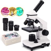 Monoculaire Microscoop voor Volwassenen - Biologische Wetenschap - Hoge Vergroting - Heldere Beeldweergave - Duurzaam Design - Gebruiksvriendelijk