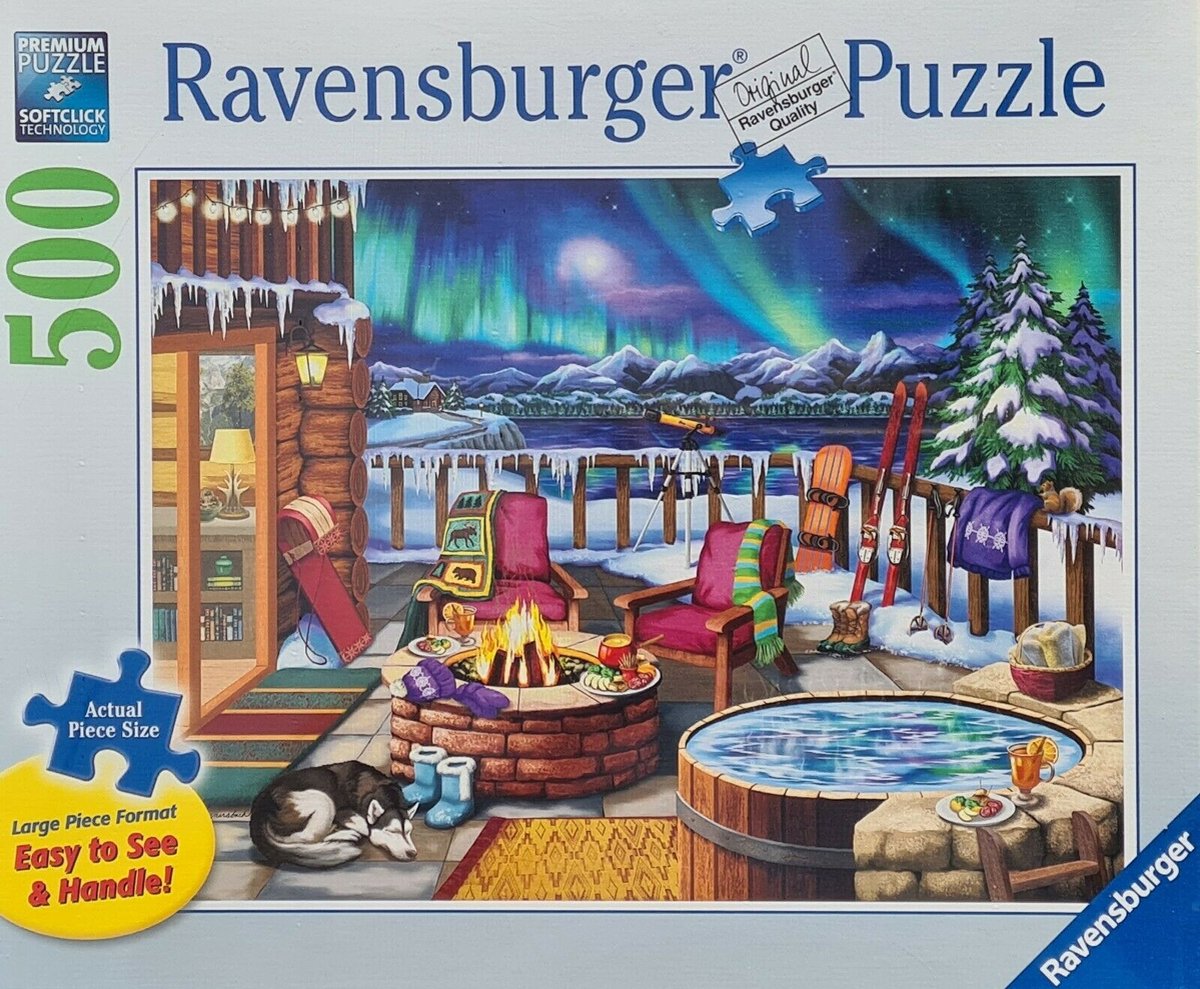 Ravensburger puzzel Noorderlicht - Legpuzzel - 500 stukjes — afbeelding 7