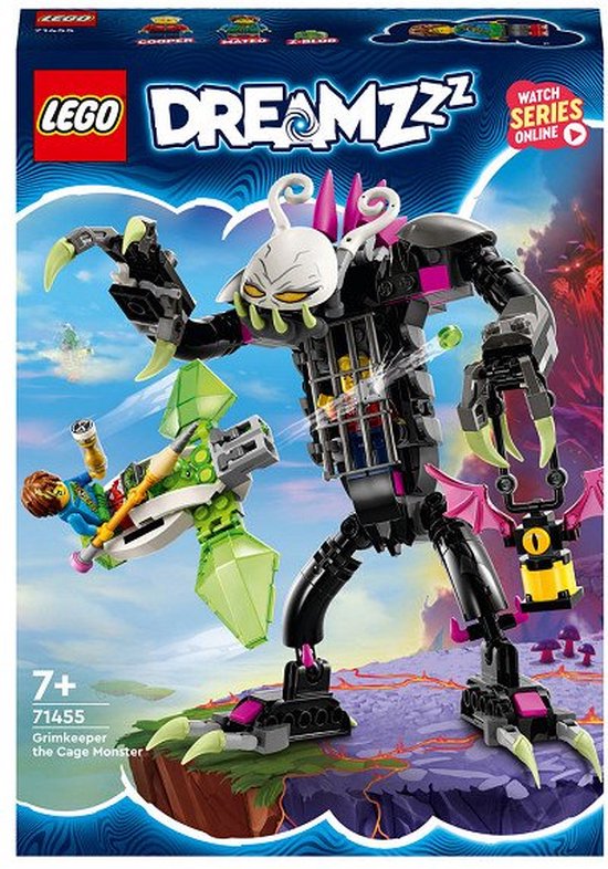 LEGO DREAMZzz Grimgrijper het Kooimonster Speelgoed Monster Set - 71455