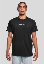 Mister Tee - I Don't Give A Heren T-shirt - L - Zwart