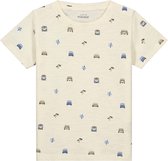 Prénatal peuter T-shirt - Jongens - Dark Off-White - Maat 98