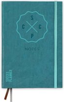 SuccesPlanner Notes - Notitieboek - Bulletjournal - Kladblokje - met puntjes/dots -paginanummers - dikker papier - Appelblauwzeegroen