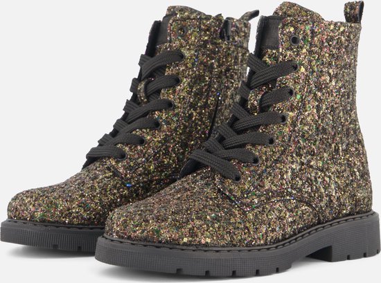 Kipling Bibiana Glitter Veterboots Leer - Dames - Maat 26