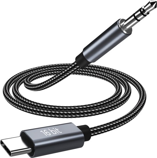 MMOBIEL Câble USB-C vers prise Audio Aux 3,5 mm – Câble stéréo