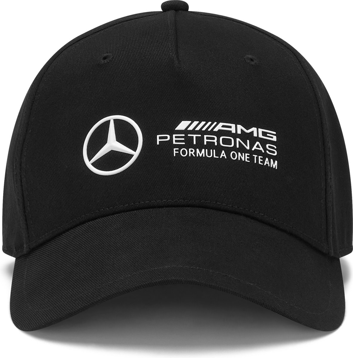 Mercedes Logo Cap 2024 Lewis Hamilton George Russel AMG Formule 1 Zwart
