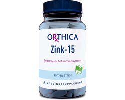 Orthica Zink-15 - Mineralen - 90 tabletten