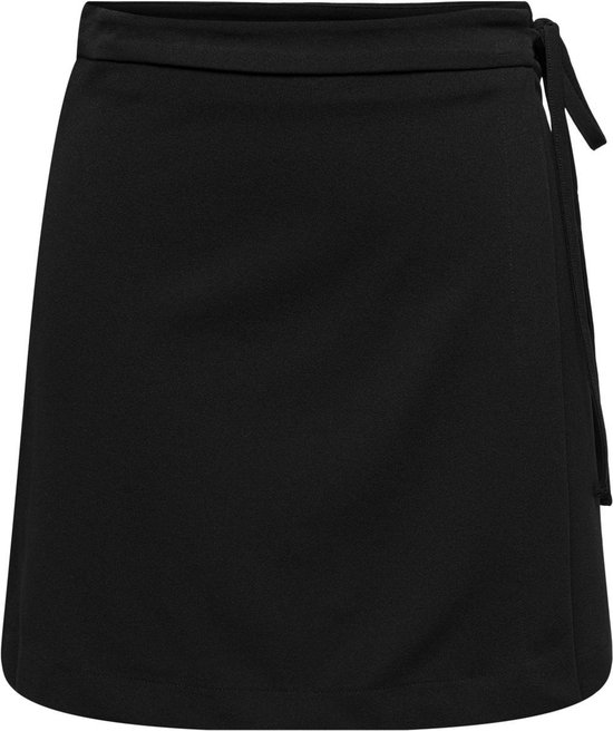 Jacqueline de Yong Rok Jdygeggo Life Tie Skirt Jrs 15325153 Black Dames Maat - M