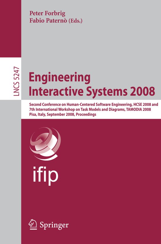 Engineering Interactive Systems 2008 - cover