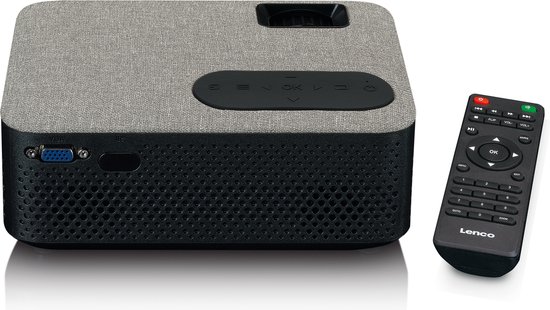 Lenco LPJ-700BKGY - Projecteur LCD avec Bluetooth®