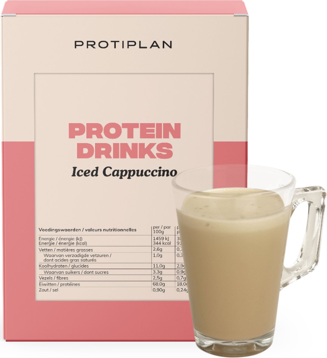 Goedkoopste Protiplan | Ice Cappuccino Drank | 7 x 26 gram | Koolhydraatarm eten doe je zó! | Snel afvallen zonder hongergevoel!