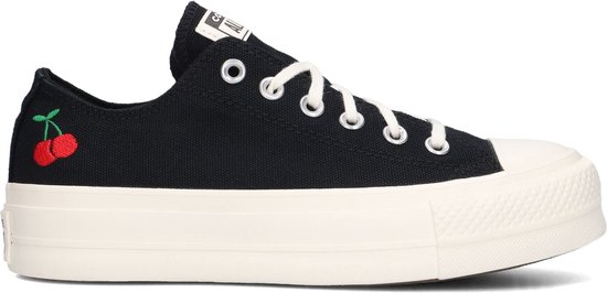 Converse Chuck Taylor All Star Low Lage sneakers - Dames - Zwart - Maat 41,5