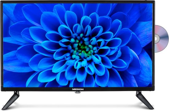 Foto: Medion e12422 md 20114 tv 59 9 cm 24 lcd tv full hd hd triple tuner ge ntegreerde dvd speler autoadapter ge ntegreerde mediaspeler ci 