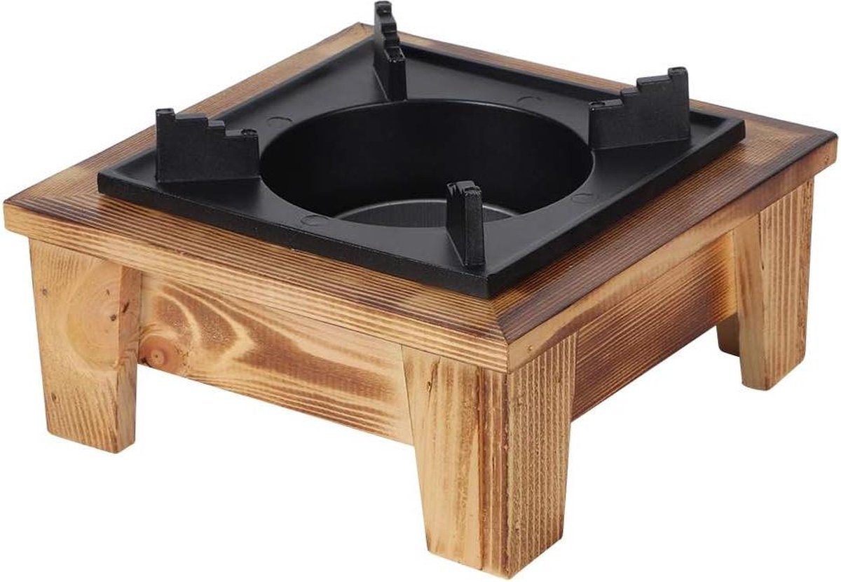 Draagbare Barbecue Oven Fornuis Houtskool Bureau Tafelblad Roestvrij Staal Rookoven - Picknick Tuin Terras Kamperen Reizen Barbecue