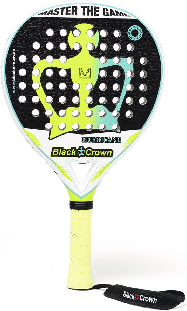 Black Crown Hurricane - Padelracket