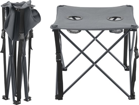 Tuinset Banzi 3-delig campingset opvouwbaar grijs casa.pro — afbeelding 5