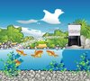 Ubbink Automatische Visvoerautomaat - Zonne-energie