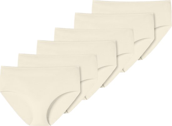 uncover by Schiesser Dames midi slip 6 pack Basic