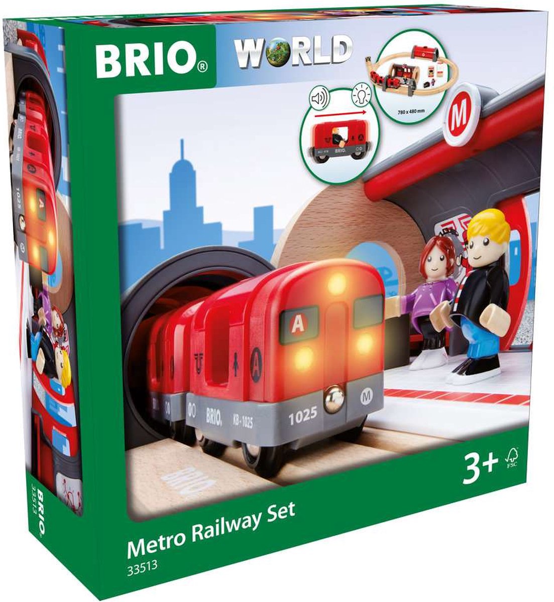 BRIO Metro treinset - 33513 — afbeelding 14