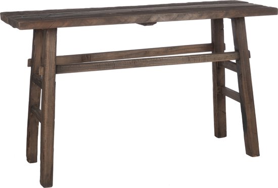 Table d'appoint J-Line en bois brun 85 x 140 x 50