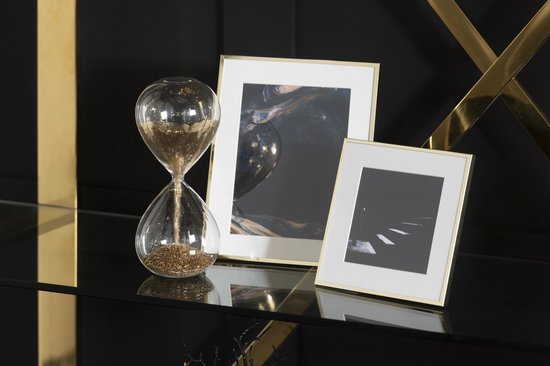 J-Line cadre photo Passe Partout Bord Fin - métal - or - medium - 2 pcs