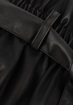 Notre-V Leather Short Billy Dames - Korte Broek - Zwart - Maat 38