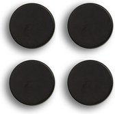 Whiteboard/memobord magnetisch - met marker en magneten - zwart - 30 x 40 cm