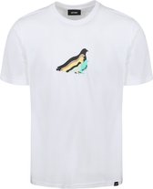 ANTWRP - T-Shirt Pigeon Wit - Heren - Maat L - Modern-fit