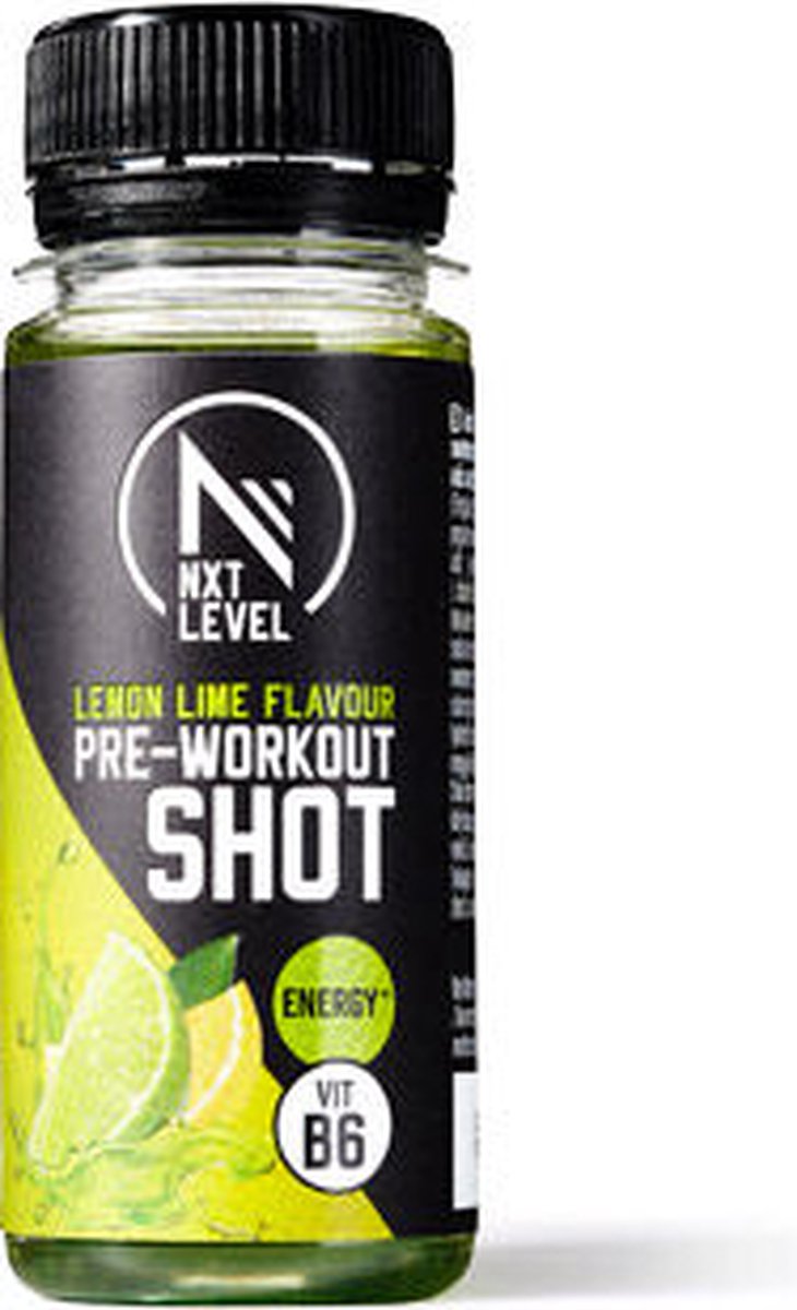 Goedkoopste Pre workout shots - 16x - Citroen/Limoen