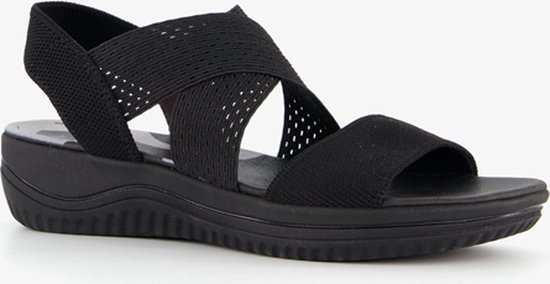 ECCO Yuma leren dames sandalen zwart online bestellen