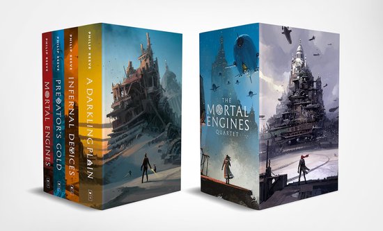 Mortal Engines (Ian McQue boxset x4) - cover