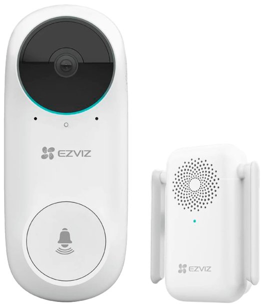 EZVIZ DB2 3MP - Draadloze Video Deurbel - 2K Resolutie - Persoonsdetectie - 176° Groothoek - Tweeweg Audio - Inclusief Wifi Chime van EZVIZ — afbeelding 2