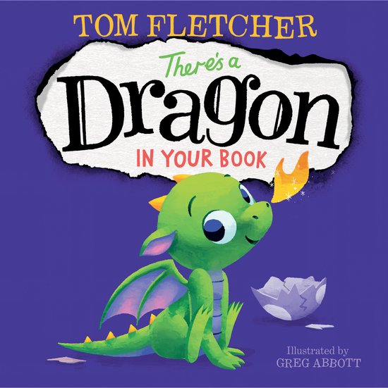There's a Dragon in Your Book - cover