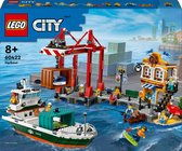LEGO City Harbor avec speelgoed cargo 60422
