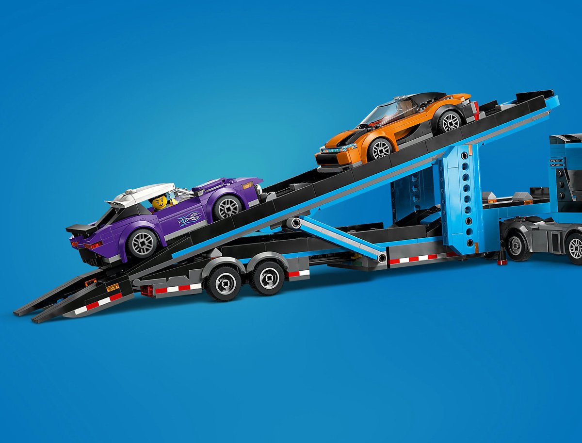 LEGO City Transportvoertuig met sportauto's 60408 — afbeelding 3