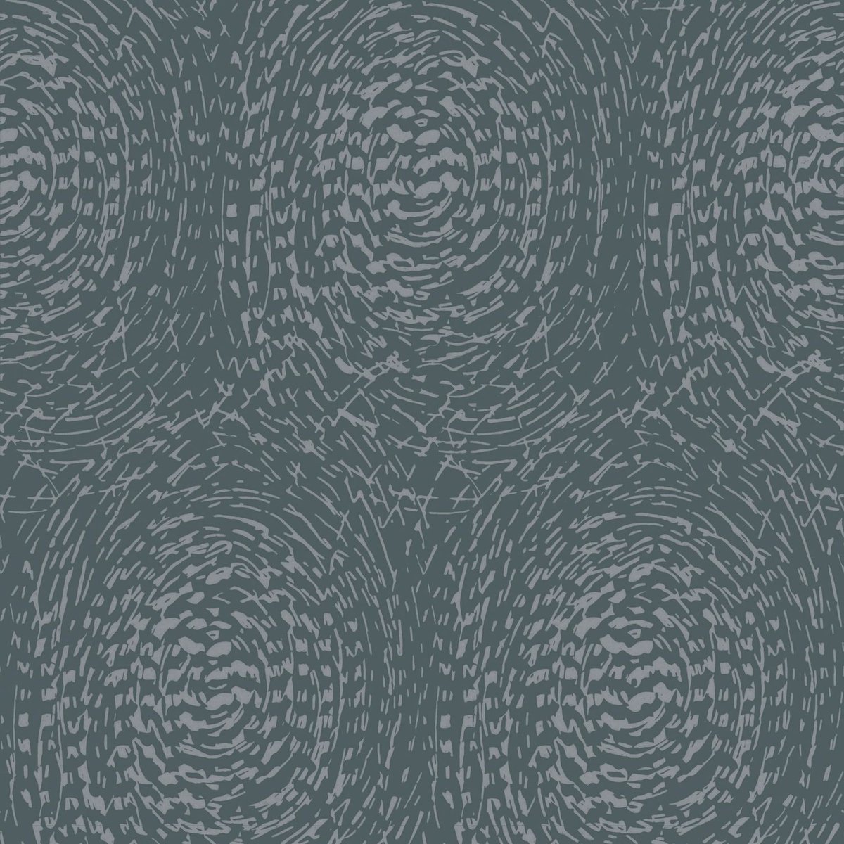 Grafisch behang Profhome 333731-GU vliesbehang glad met grafisch patroon mat blauw zilver 5,33 m2