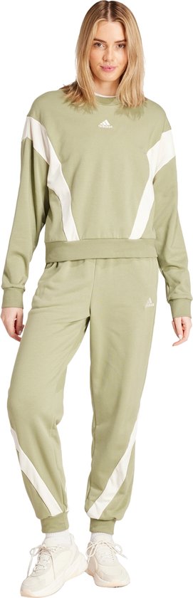 adidas Sportswear Laziday Trainingspak - Dames - Groen- M