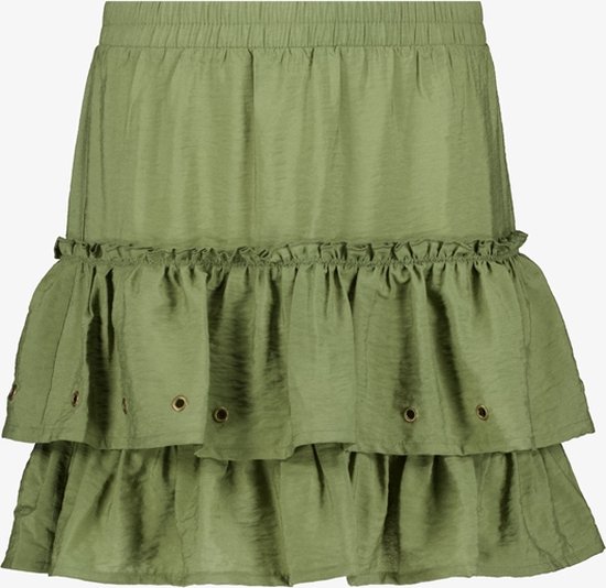 Jupe fille MyWay à volants vert - Taille 158/164