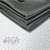 Molat Diamont glas towel - 350gsm - grijs - 40x40cm