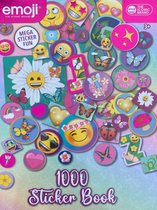 Emoji - 1000 stickerboek - Emoji stickerboek - boek vol met 1000 stickers - deel 1