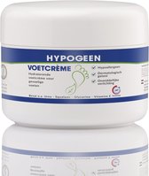 Hypogeen Voetcrème - hypoallergeen - voor koude, droge & gevoelige voeten - met squalaan - hydraterende voetcrème met ureum - PH neutraal - tube 100ml