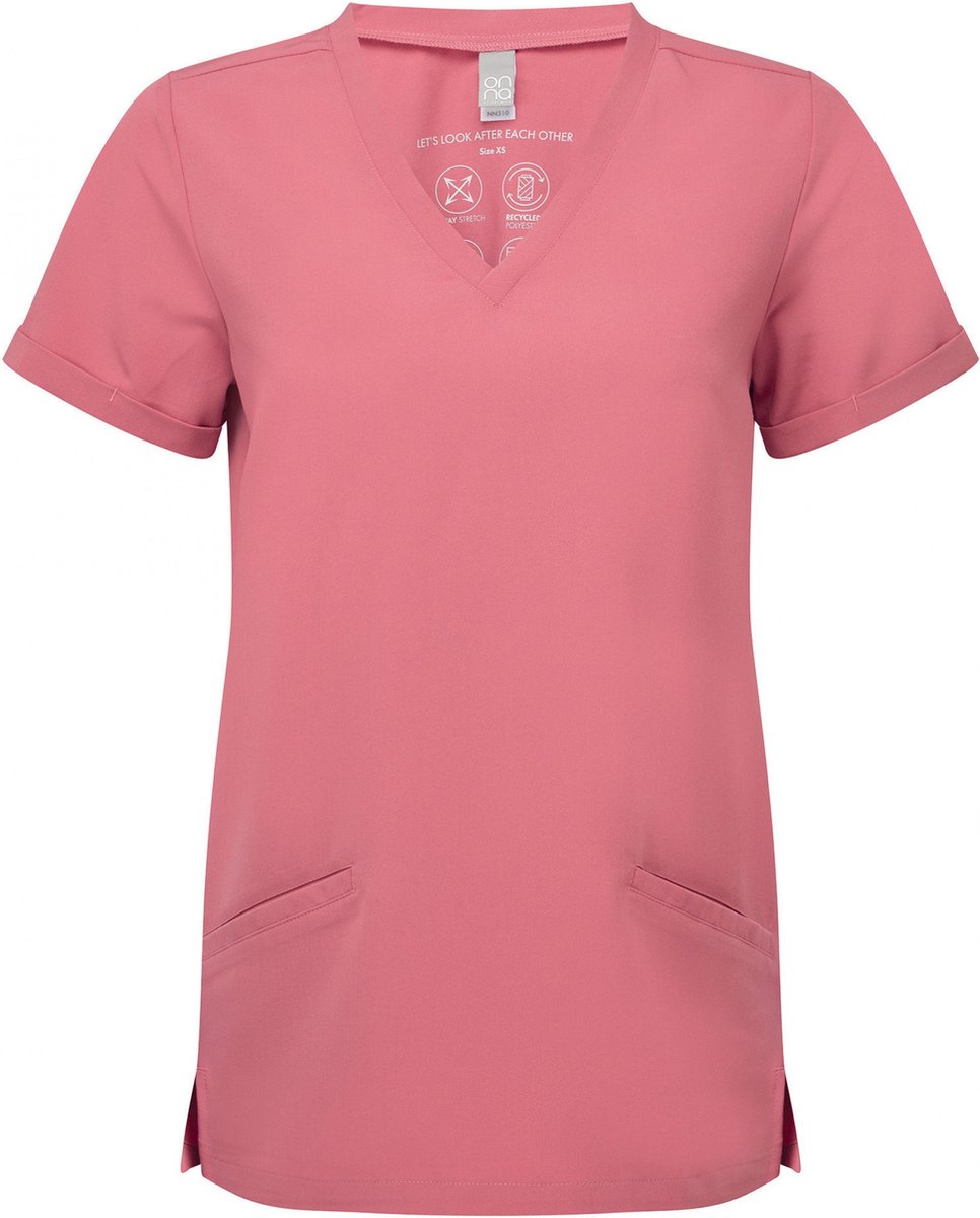 Schort/Tuniek/Werkblouse Dames XXL Onna Calm Pink 42% Polyester, 33% , 19% Viscose, 6% Elasthan