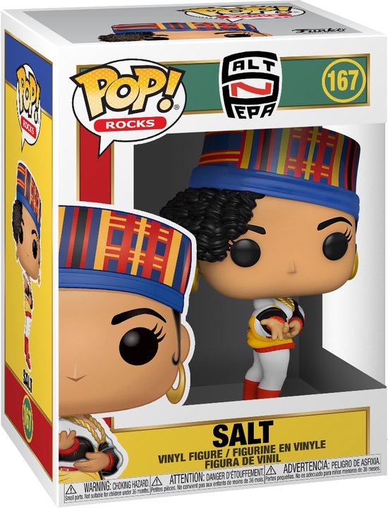 Funko Pop! Rocks: Salt-N-Pepa - Pepa, Multicolore