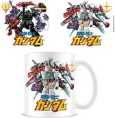 Mobile Suit Gundam - Mech Mash Up Mok 315ml